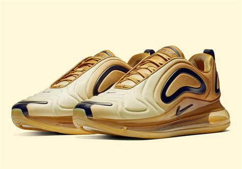 nike air max 720 mit goldakzent